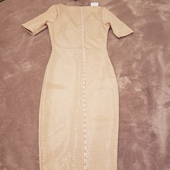 NWT Zara Slim Midi Dress 👗 (Runs Small) - Picture 3 of 15